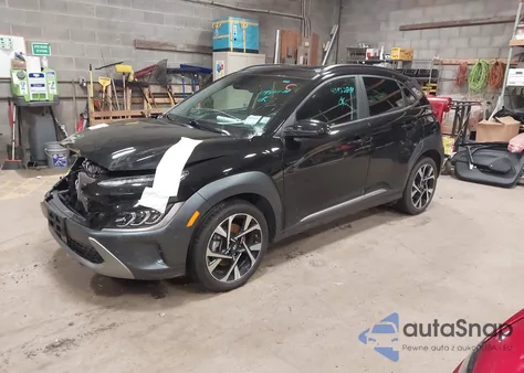 2022 Hyundai Kona Limited из США, поврежденный, VIN KM8K5CA32NU793799